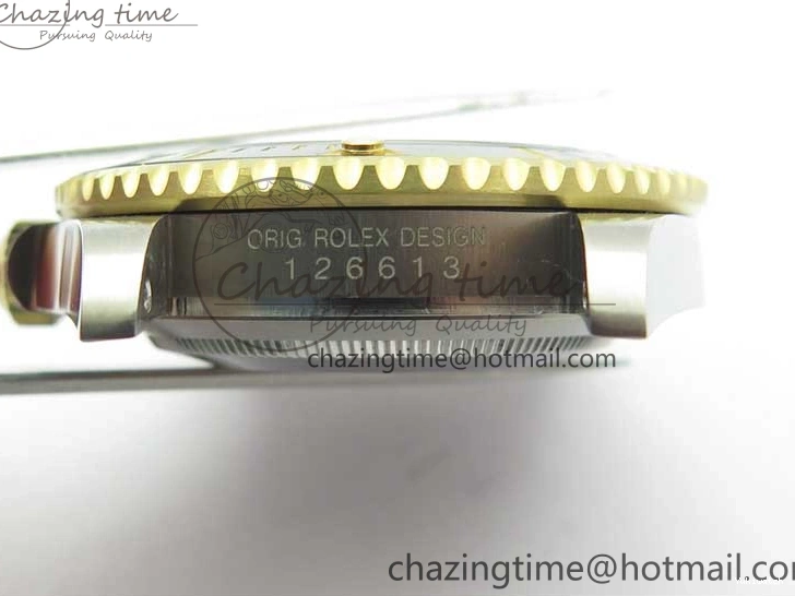 41mm 126613 LN YG Bracelet SS YG Dial Best Black SS Maker BP Edition Submariner on 0226